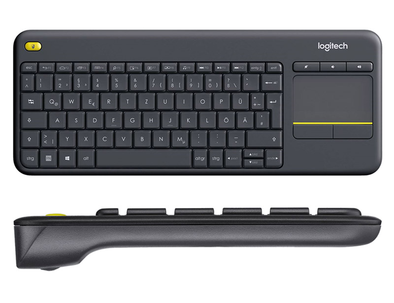 Logitech K400 Plus Wireless Touch Keyboard (<b>integrated touchpad, US INT</b>)