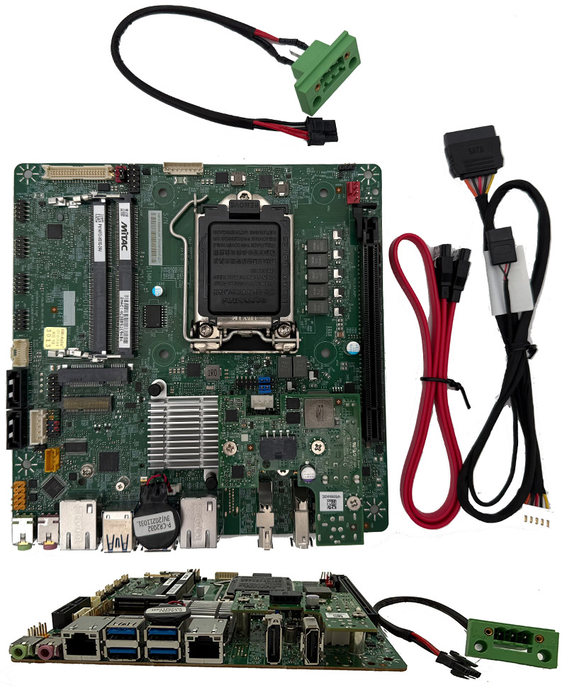 Mitac PH14FEI-H310-24V Thin-ITX (Intel H310, LGA1151 Coffee Lake, DC-in 12~24V Input)