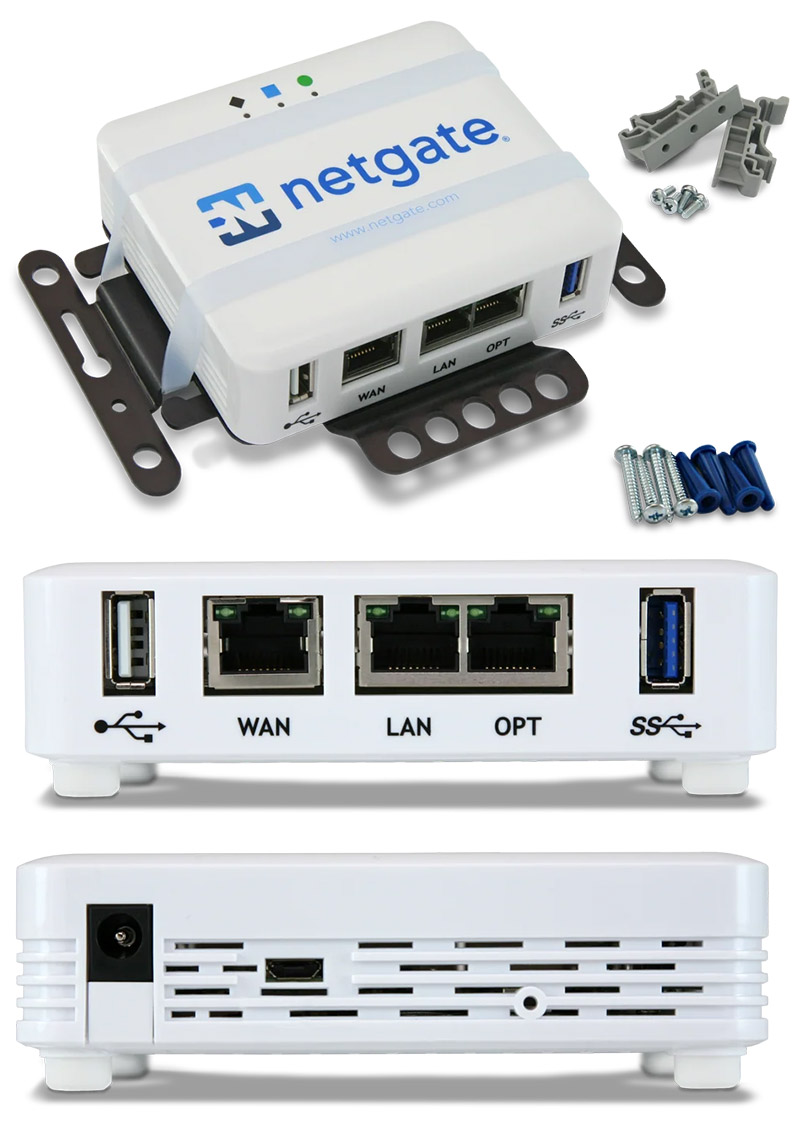 POE 1100 Security Gateway (<b>pfSense Plus</b>, 3x GbE, ARM Cortex-A53)